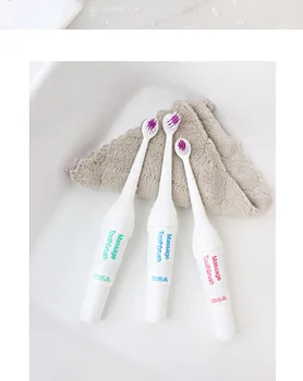 

Oral Cleaning Rotary Electric Toothbrush Adult Tooth Whitening 3 Brush Heads Waterproof Portable Appliance Need Battery