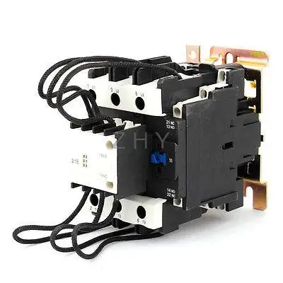 

220V 50/60Hz Coil Motor Control 3Phase 2NO+1NC Changeover Capacitor Contactor