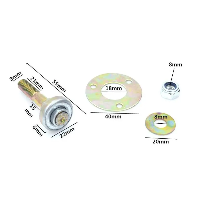 Screw Nut Bolt Kit Furniture Accessories 1 Set Rocking Bearing Large Rocking Chair Chair Furniture Connector D1B7 furniture accessories