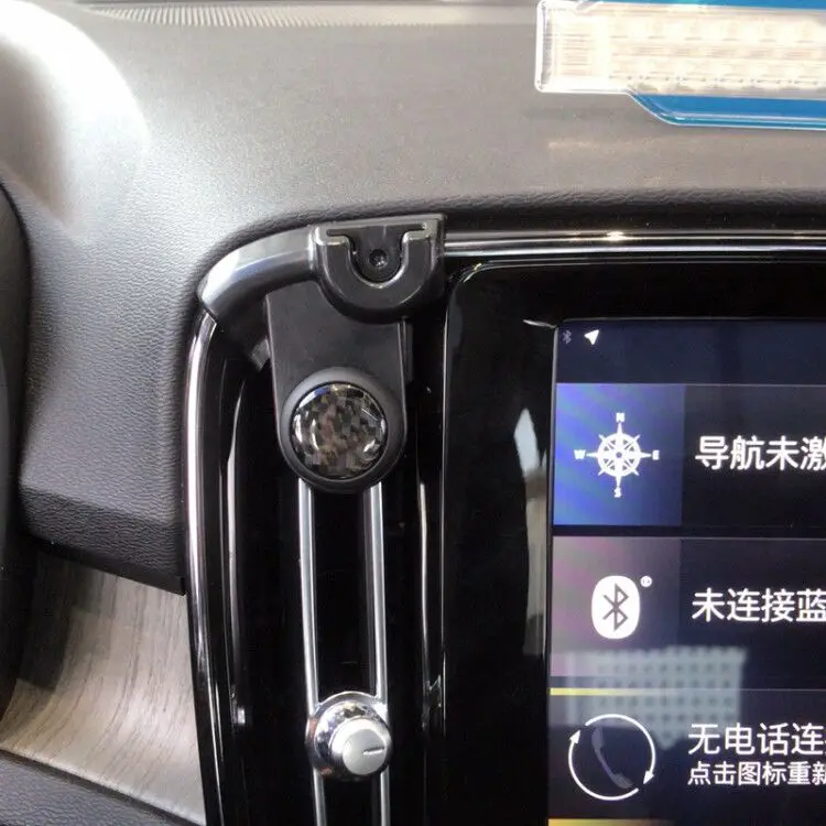 Для Volvo XC40 автомобильные аксессуары вращающийся держатель смартфона Air Vent присоска кронштейн Стенд
