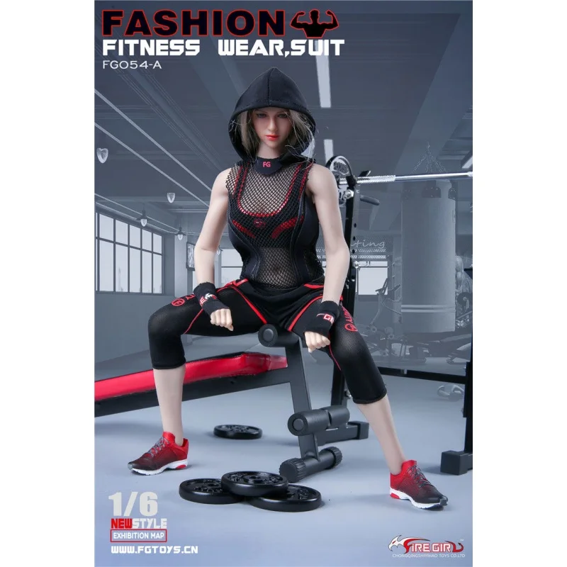 Fire Girl Toys 1/6 FG054 модная одежда для девочек для фитнеса костюм одежда Обувь для 12 дюймов Phicen Tbleague фигурка сделай сам