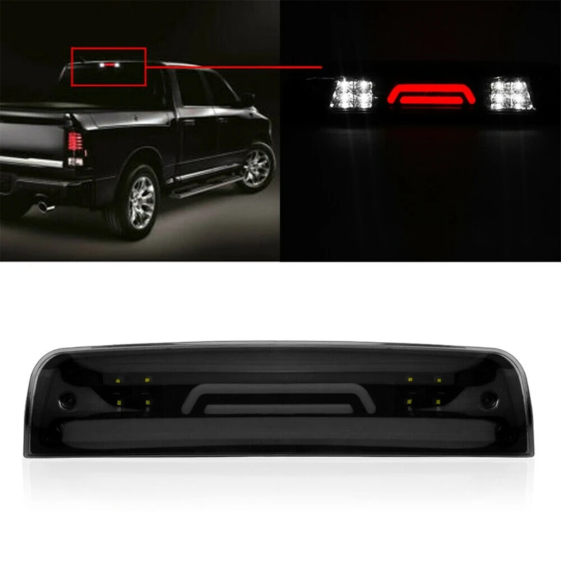 Car Led Smoke Third Brake Cargo Light Fit For Dodge Ram 1500 2500 3500 20092018 Signal Lamp