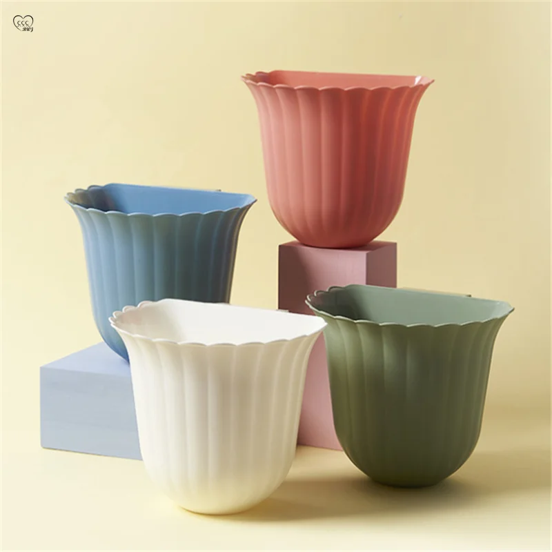

Kitchen Plastic Hanging Type Uncovered Trash Can Household Wall-mounted Storage Bucket Desktop Garbage Bucket Bathroom Organizer