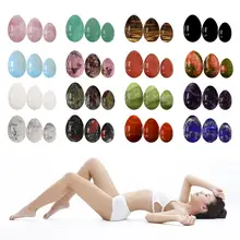 

Wholesale Undrilled Yoni Eggs Natural Real Jade Massage Egg for Women Kegel Exercise Feminine Hygiene Massage Balls
