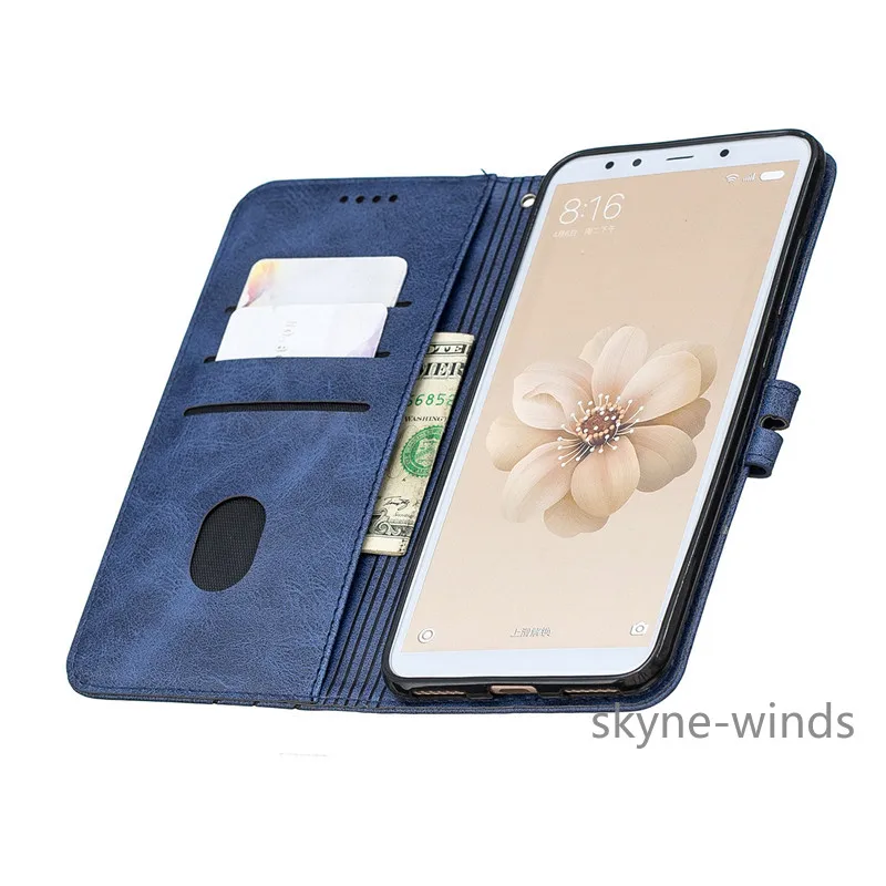 Для Xiaomi Mi A2 Чехол кожаный флип чехол для Coque xiomi Xiaomi Mi A1 A3 lite чехол для телефона Fundas роскошный Магнитный чехол