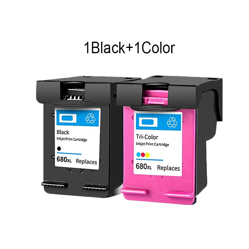YLC Ink Cartridge 680XL Versi Baru 