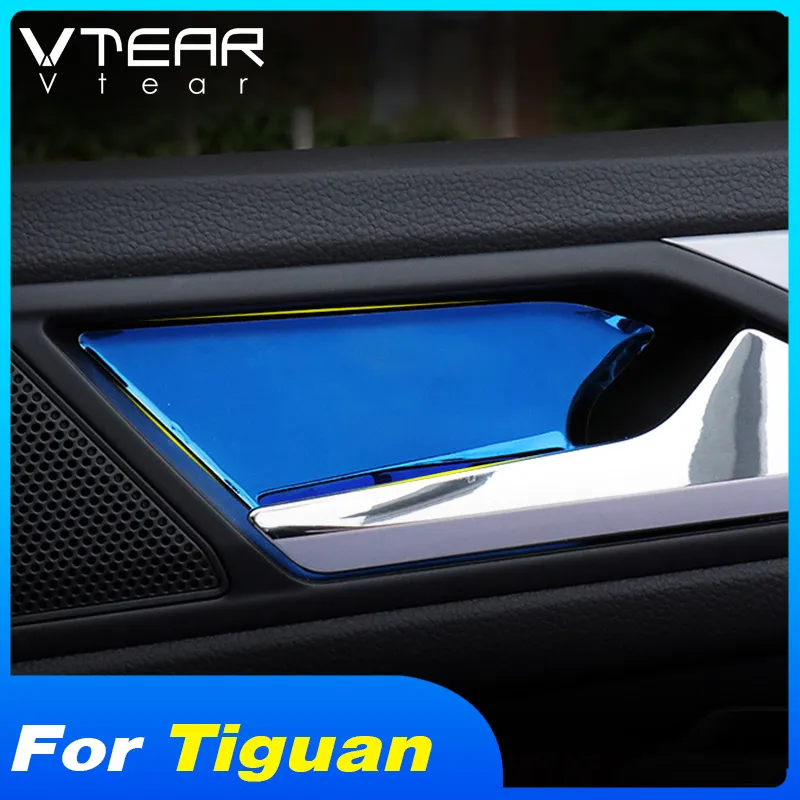 Крышка внутренней двери Vtear для VW Tiguan тигуан 2020 2019 2018 аксесуары декоративная