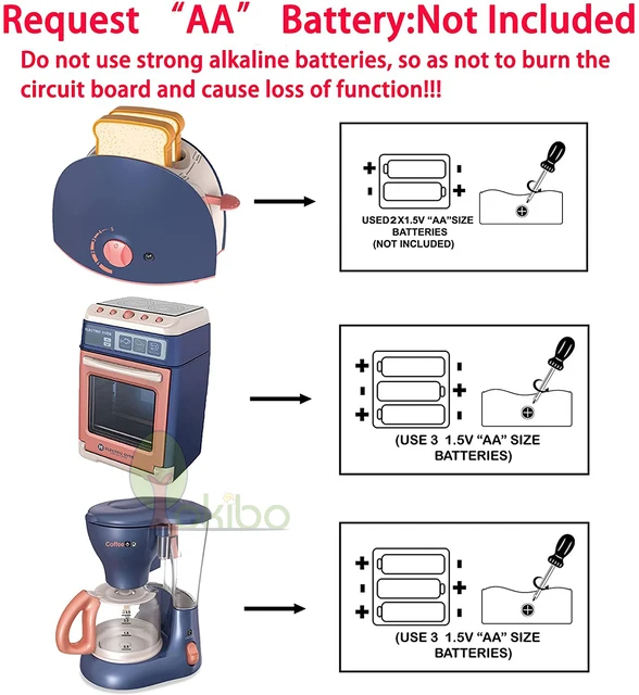 Mini Household Appliances Kitchen Toys Children Pretend Play Washing Machine Vacuum Cleaner Toy Toaster Cooker Toys Girls Boys 6