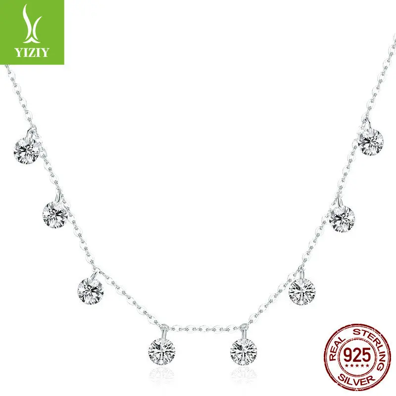 

2018 Europe And America Necklace Women's Cool Exaggeration Simple Beauty S925 Silver Necklace Silver Accessories Scn299