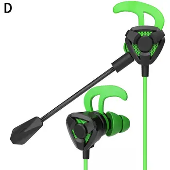 

E-sports with wheat plug-in game mobile game headset in-ear mobile phone computer universal wired headset eating chicken headset