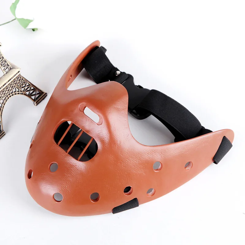 Кинематографическая тематика маска тишина ягненка маска Ганнибала Смола Ремесло Подарочная маска 3 цвета