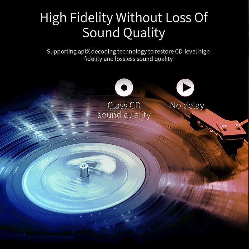 IG-MR235 беспроводной Bluetooth 5,0 аудио приемник APTX оптический, коаксиальный и 3,5 мм Aux музыкальный аудио адаптер для домашних стереодинамиков