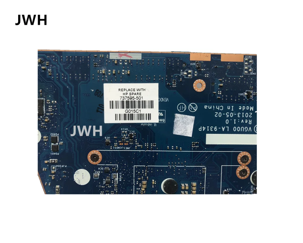 YPAY для hp ENVY TOUCHSMART 14T-K материнская плата 740 M/2G I5-4200U 737595-001 737595-501 737595-601 протестированная Рабочая