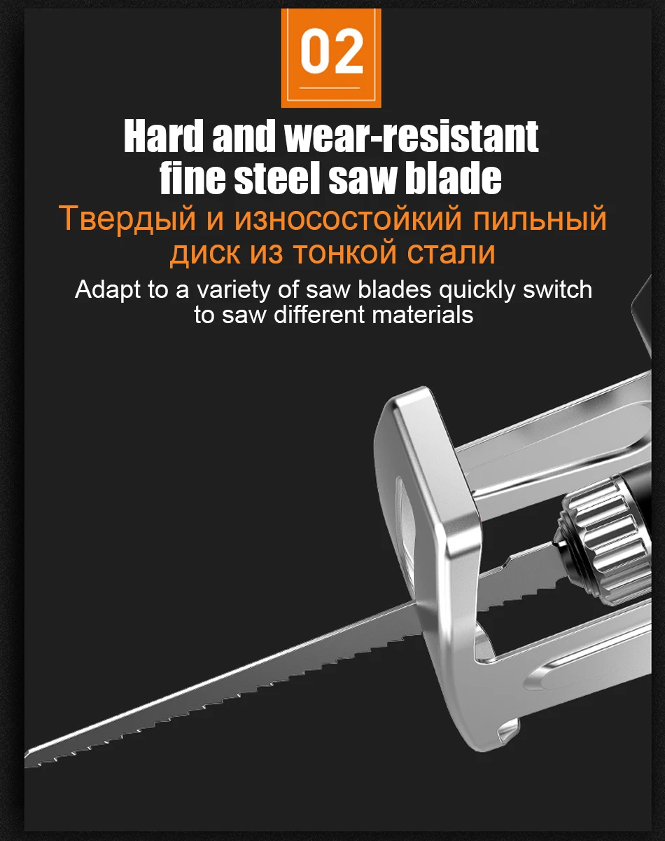 Миниатюрная беспроводная сабельная пила, электрическая Сабельная пила, дерево, металл, цепная пила, режущий электроинструмент, портативный 36VF 4500 мАч