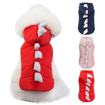 

Pet Dog Clothes Cute Dinosaur Clothing For Chihuahua Pug Dog Coat For Yorkshire Warm Winter Pet Puppy Coat Jacket Clothing