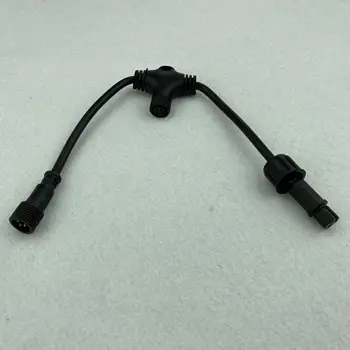 

(3-4-3) xConnect 3 core T type waterproof splitter(the middle is 4core);