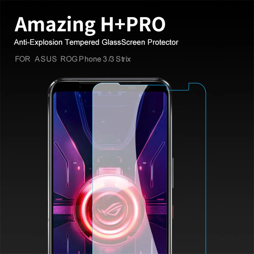 Защитное закаленное стекло NILLKIN Amazing H + Pro для Asus ROG Phone 3 Strix 2.5D|Защитные стёкла и
