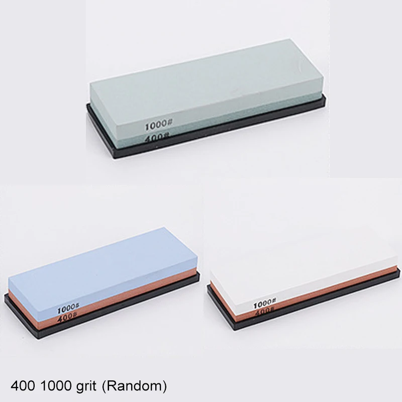 400 1000 grit Нож Многофункциональная точилка точильный камень двухсторонний 1 шт. точильные камни кухонный инструмент портативный шлифовальный камень - Цвет: 400 1000 grit