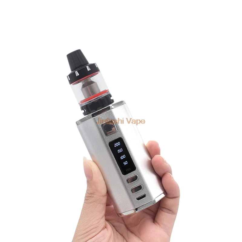 200 Вт Vape комплект 4400 мАч батарея 3,0 мл распылитель бак цифровой экран Регулируемое напряжение электронная сигарета коробка мод VS TC 200 Вт комплект