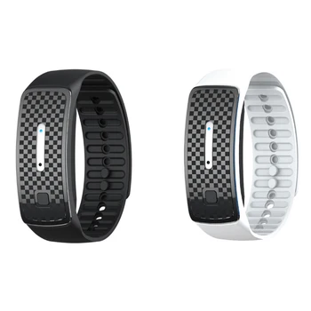 

2Pcs Couple M30 Ultrasonic Mosquito Repellent Bracelet Adult Outdoor Long Life Physical Mosquito Repellent Mute