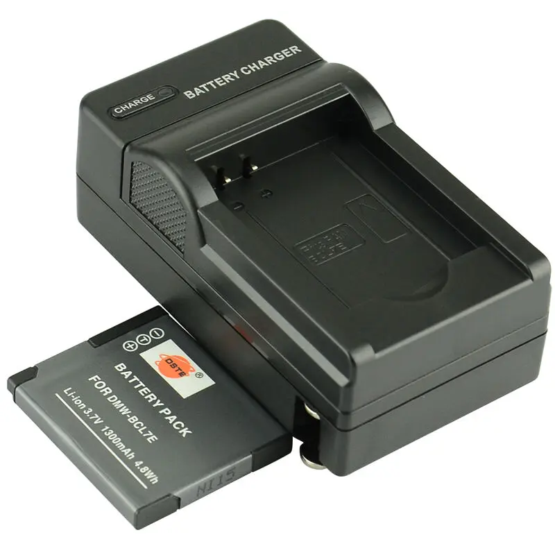 3 шт. 1300 мАч 3,7 V DMW-BCL7E BLC7 DSTE Камера Батарея для цифрового фотоаппарата Panasonic DMC-SZ3GK SZ3 DMC-SZ9 DMC-XS1 DMC-FH10 DMC-FS50 DMC-F5