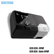 DOCTODD CPAP трубка для сипап G2S C20/A20 портативный свет CPAP Машина для сна Храп апноэ с бесплатной маской увлажнитель шланг Топ качественный респиратор вентилятор