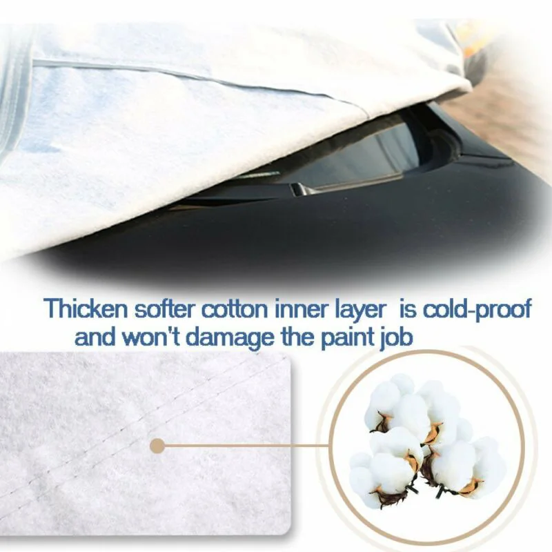 Защита от снега, зеркальная защита, сумка для хранения, ветровое стекло, мороз, авто аксессуары