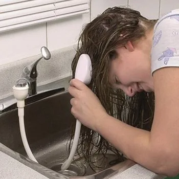 

Pet Shower Sprayer Slip On Hose Portable Shower Head Dog Sprayer for Tub Faucet PAK55