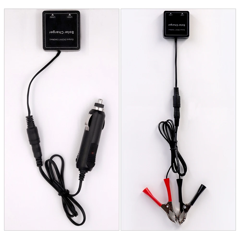 

Hot 25W 5V Portable Double USB Port High Efficiency Solar Panel Power Kit Mini Solar System DIY For Battery Cell Phone Chargers
