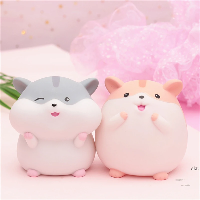 Новый Zakka милый мультяшный хомяк коробка для денег Pippi Rat прикроватная тумбочка