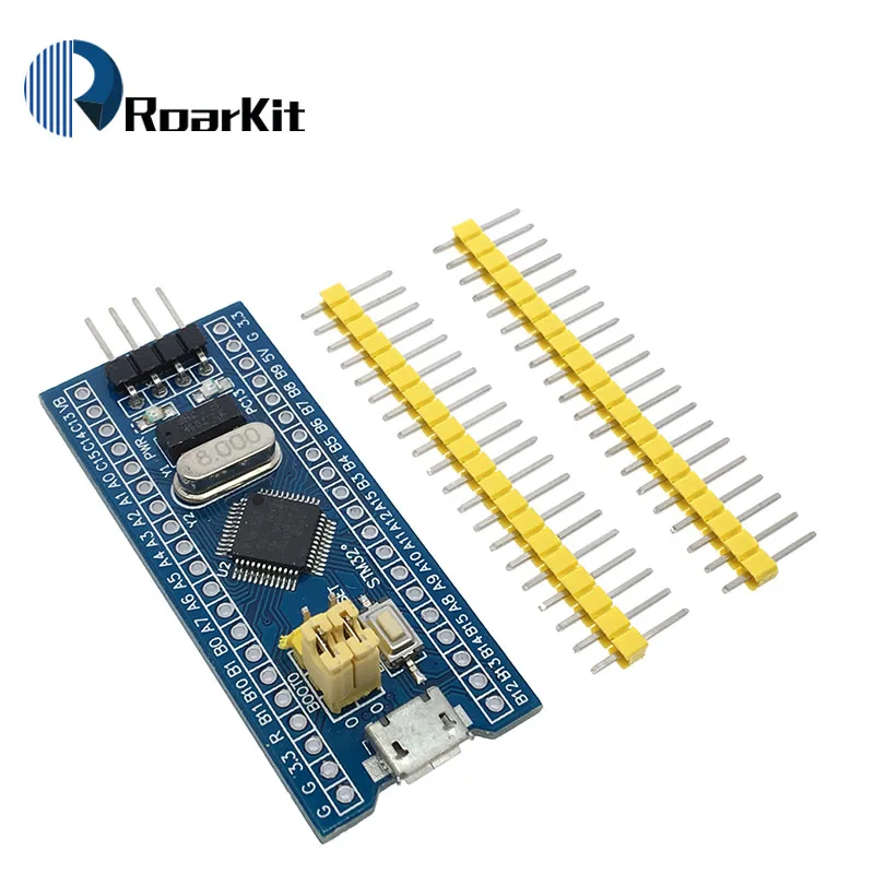 STM32F103C8T6 ARM STM32 минимальная системная макетная плата модуль для Arduino DIY Kit+ ST-Link V2 Mini STM8 симулятор загрузки - Цвет: STM32F103C8T6