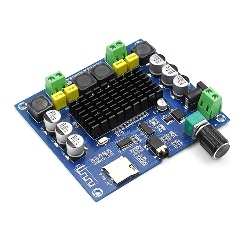 KYYSLB DC12~ 24 В 50 Вт* 2 5,0 Bluetooth усилитель BoardTPA3116 XH-A314 цифровой усилитель плата поддержка tf-карты AUX синхронный вход