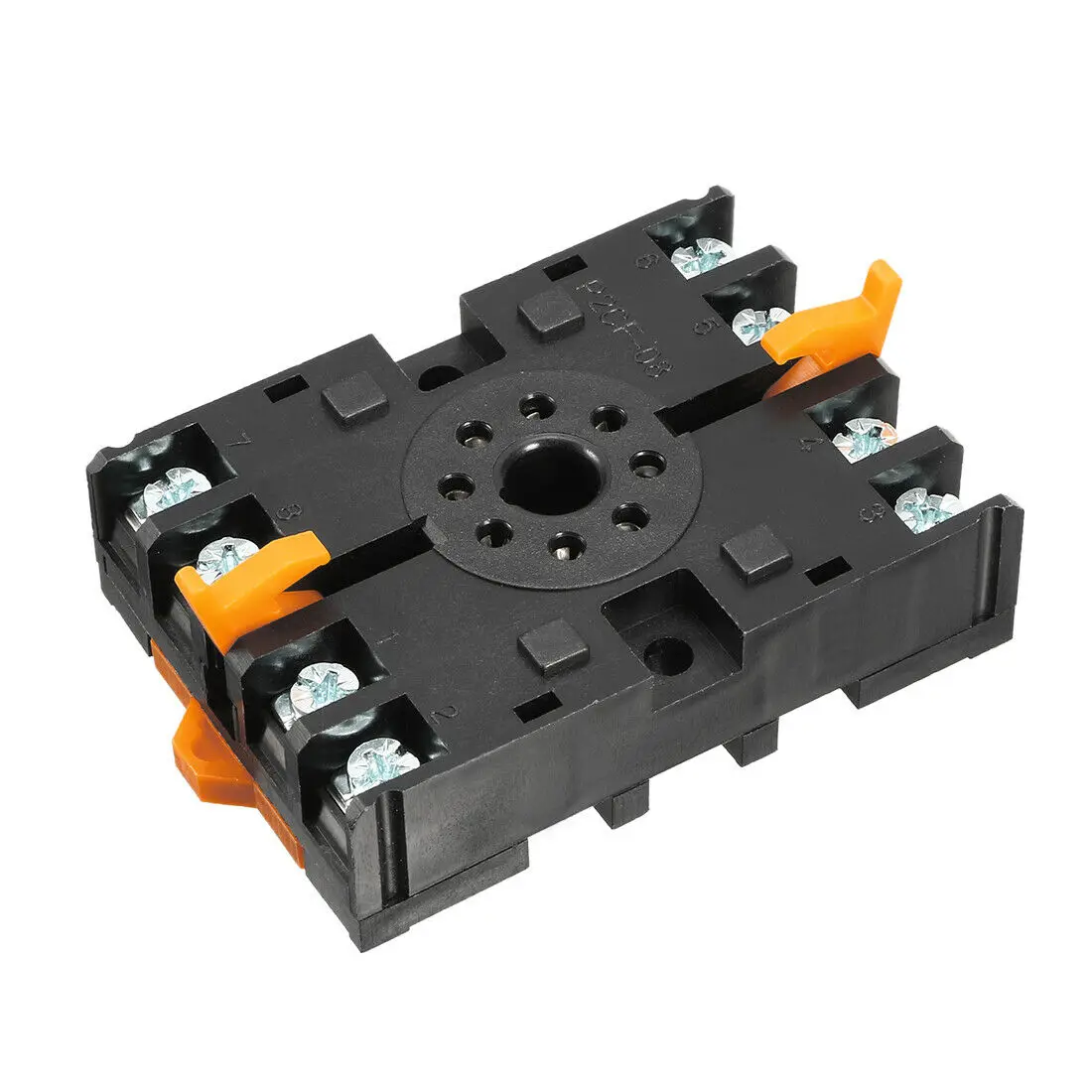 2 шт P2CF-08 AC 250V 10A 8P DIN рейку Основание релейного разъема