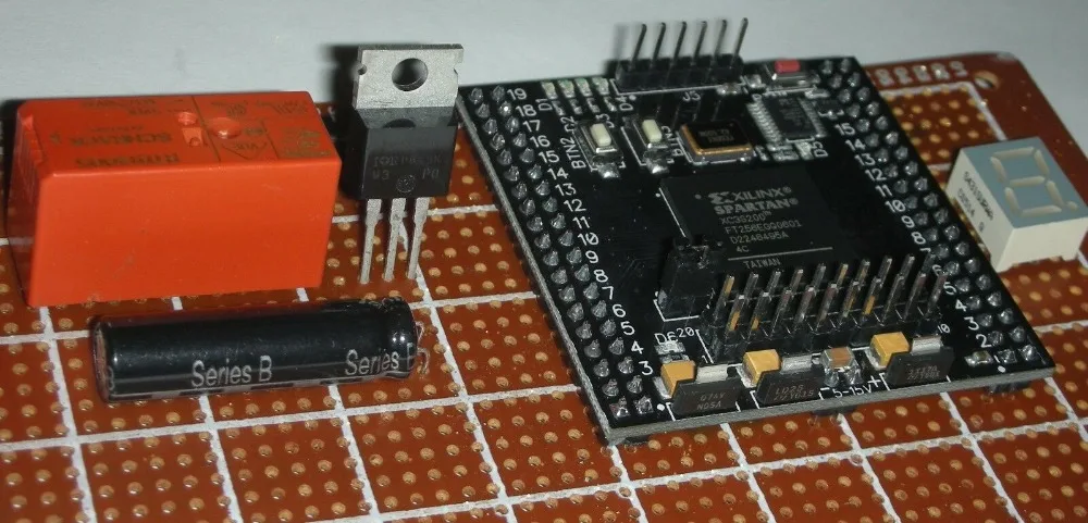 Для Xilinx Spartan-3 XC3S200 модуль FPGA. FPGA комплект. Макетная плата XMF3