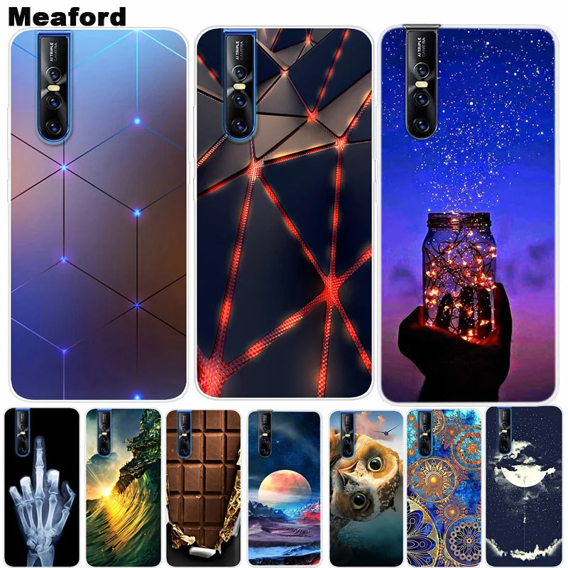 Vivo V15pro Silicon Back Cover Vivo V15 Pro Armor Case Cover V15