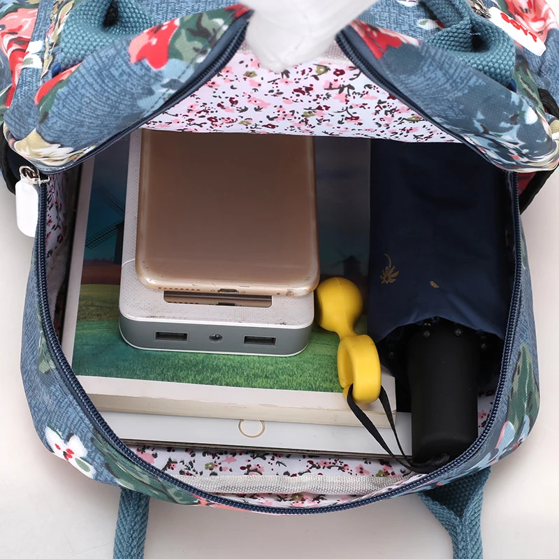 Женская сумка через плечо с верхней ручкой, дизайнерская сумка от известного бренда, нейлоновая Женская Повседневная сумка для покупок с вышивкой, сумка через плечо, сумки-мессенджеры
