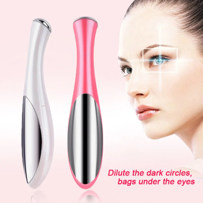 

Electric Mini Massage Device Eye Massager Facial Vibration Thin Face Magic Stick Removal Dark Circle Wrinkle Eye Care Tools