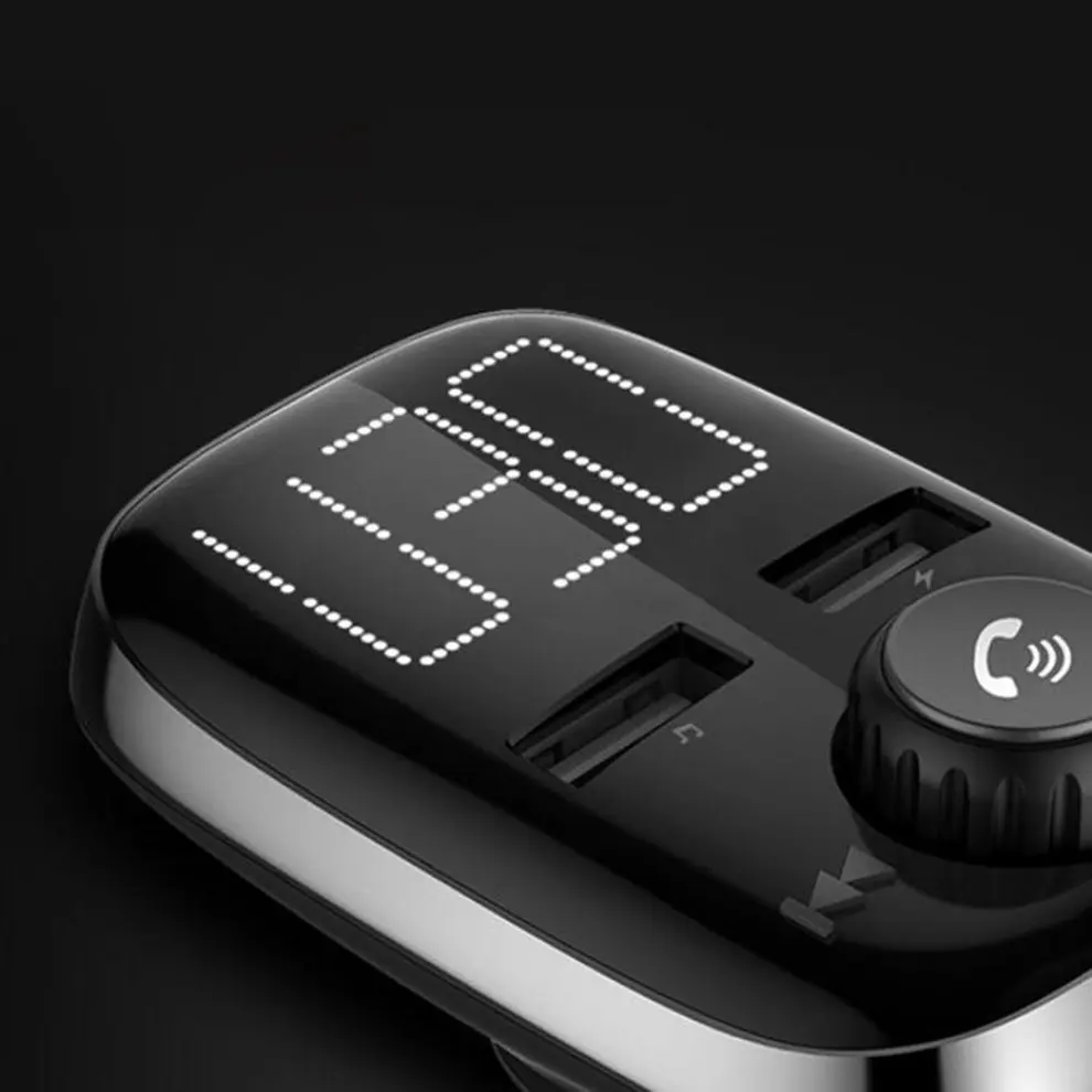 BT74 автомобильный fm-передатчик Handsfree автомобильный комплект радио FM модулятор Aux вход/выход Mp3 музыкальный плеер USB зарядное устройство