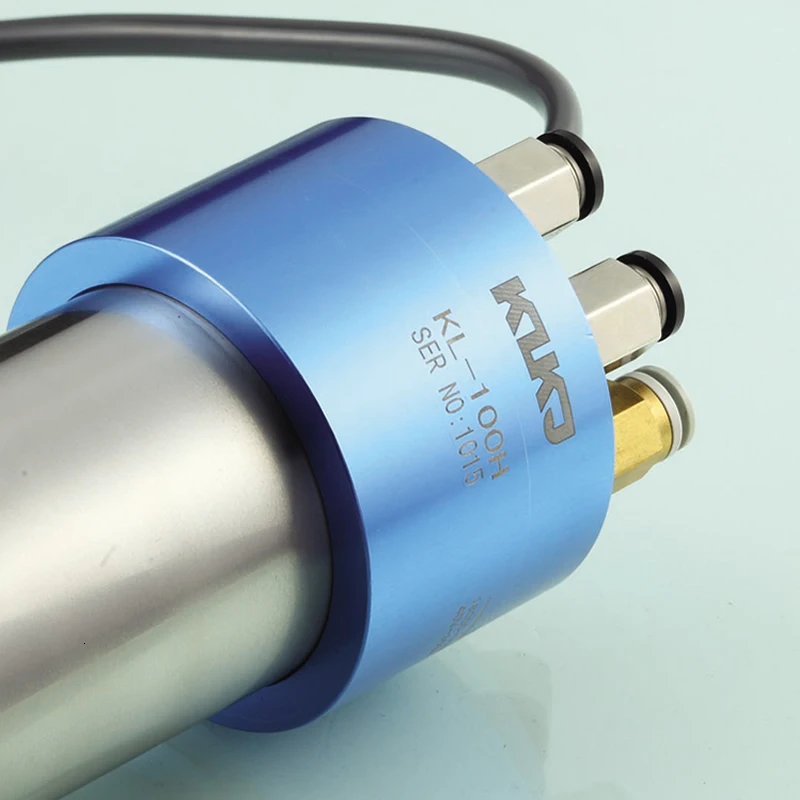 KL-100HAT мотор шпиндель воздушный шпиндель PCB шпиндель Высокая оптическая электромеханическая шпиндель Автоматическая замена инструмента, 0,75 кВт 100000 об/мин