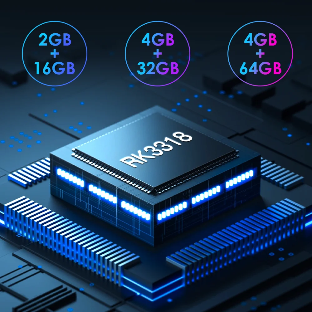 Dispositivo de TV inteligente, decodificador con Android 10, 2,4G y 2021, Wifi, 32G, 64G, 4k, 3D, Bluetooth, reproductor multimedia, calidad 5,8 - Imagen 4