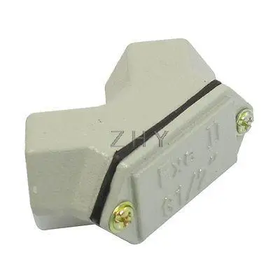 

G1/2" Metal Cover 2 Hub Ingot Shaped Explosion-proof Conduit Outlet Box
