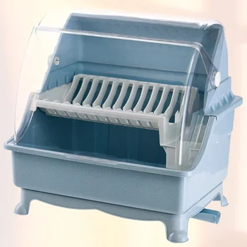 

1Pc Utensil Holder Durable Versatile Creative Safe Draining Rack Dish Rack Kitchen Organizer Storage Holder