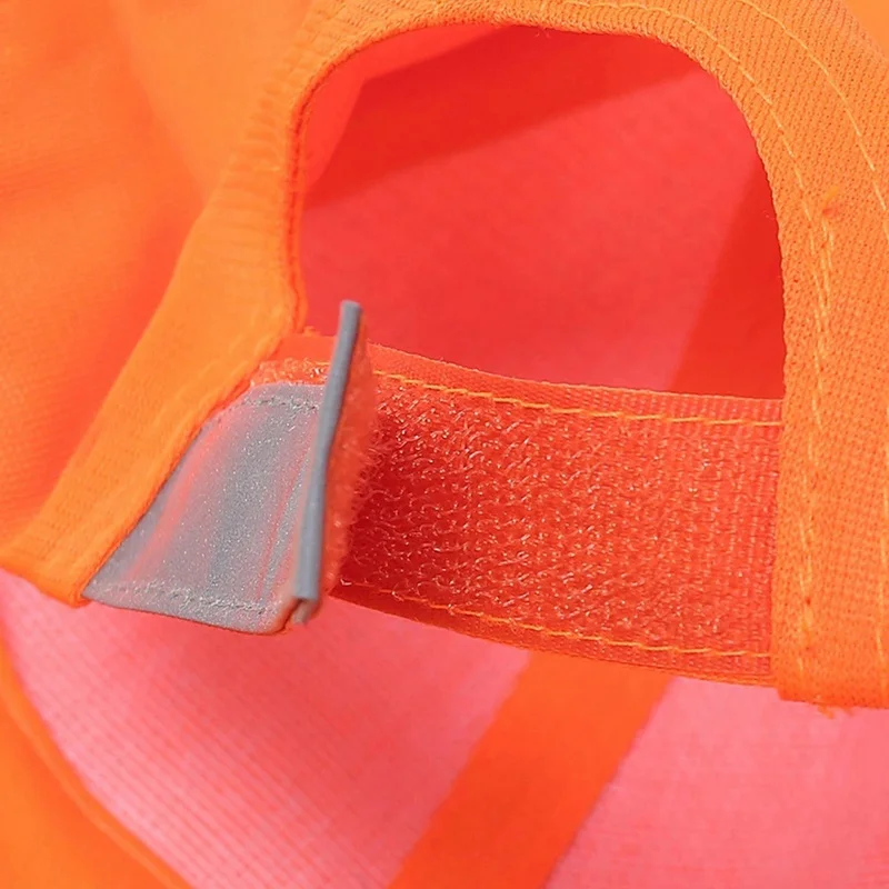 Новое поступление яркая дышащая бейсбольная кепка Солнцезащитная Светоотражающая безопасная шляпа головной убор для спорта на открытом воздухе