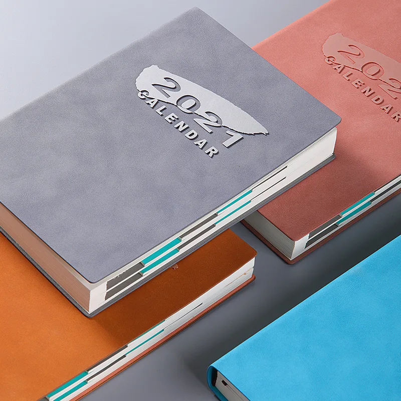 

Agenda 2021 400 Pages Planner Notebook A5 Diary Diary Business Journal Weekly Monthly Schedule Notepad School Office Stationer