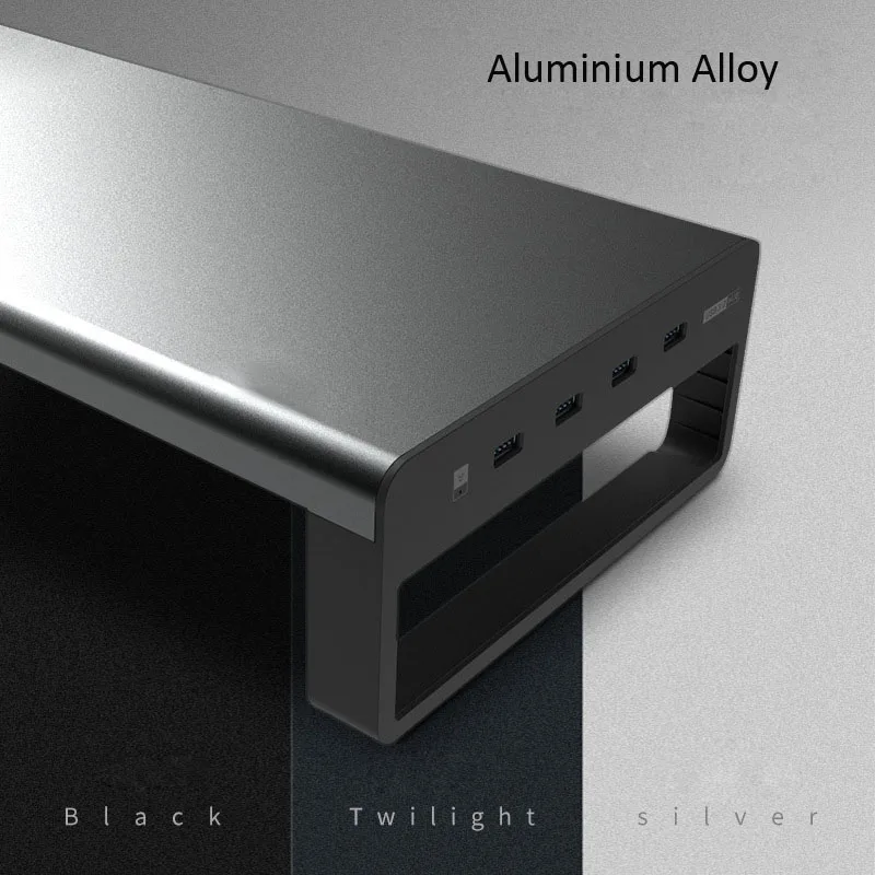 Aluminium-Alloy-Monitor-Stand-Computer-Base-Table-With-4-Usb3-0-Laptop-Desk (2)