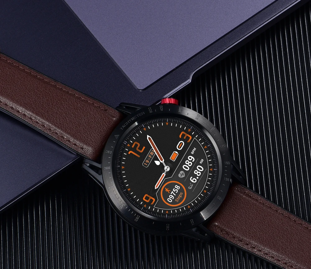 TimeOwner крест Bluetooth Смарт часы водонепроницаемые спортивные часы монитор сердечного ритма во время сна SMS напоминание полный сенсорный фитнес-часы