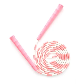 

Skipping Segmented Training Non Slip Free Jump Rope Lose Weight Soft Beaded Fitness Equipment Adjustable Length Gym