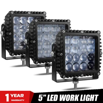 

5 inch Car LED Work Light Bar Driving Lamp For Offroad Boat Tractor Truck 4x4 SUV ATV 12V 24V Headlight Spot Flood Combo Beam