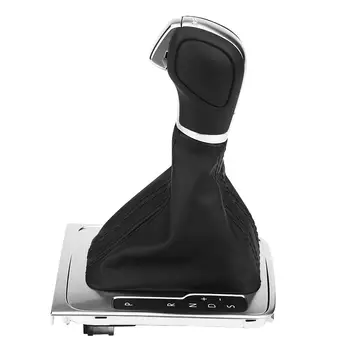 

Car Auto Automatic Leather Gear Shift Stick Knob Dust-proof Cover Gaiter Boot Cover for Passat B7 VW CC Passat R-Line