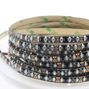 

Black PCB 3528 SMD 12V UV Led Strip Ultraviolet 395-405nm led strip black light 120led/m ip65 Waterproof/non for DJ Fluorescence